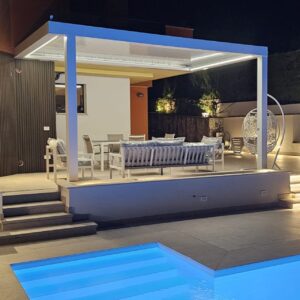 Alternative view of Pergola bioclimatica KYPOS HORIZON